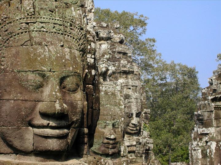 Cambodia in shrine