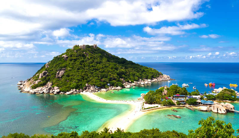 Plage paradisiaque de Koh Samui